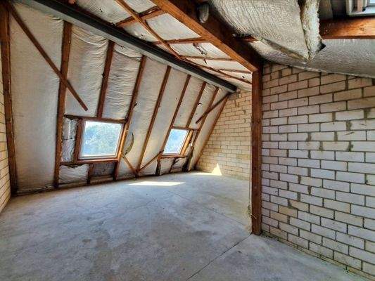 Dachboden: Ausbaureserve