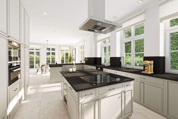 Virtuelles Staging: Wohnküche