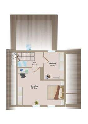 Grundriss Dachgeschoss