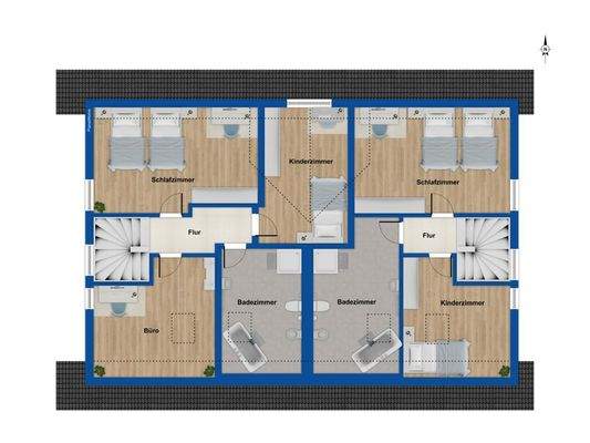 Grundriss Dachgeschoss