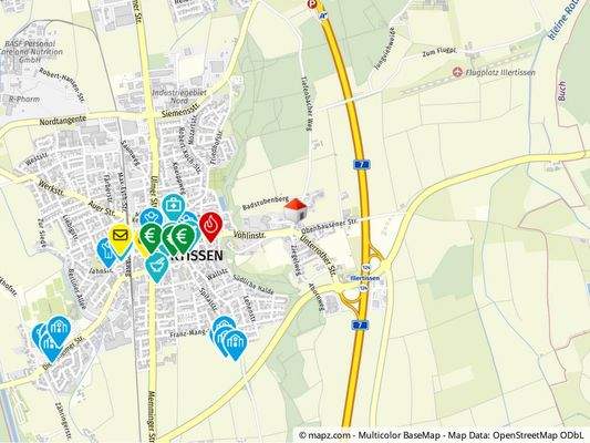 Geolyzer Kartenausschnitt