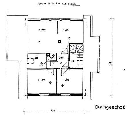 Grundriss Obergeschoss