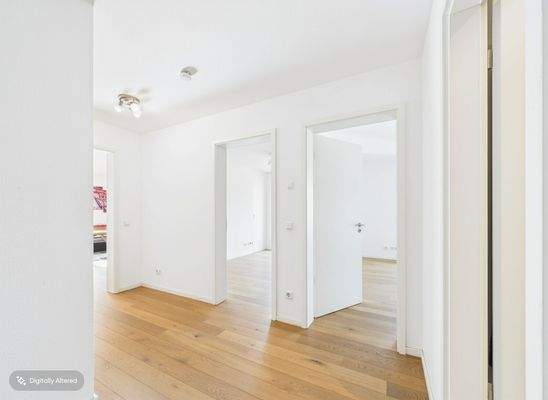 Diele mit KI leergeräumt