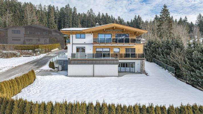 KITZIMMO-Neubauvilla in sonniger Top-Ruhelage kaufen - Immobilien Ellmau am Wilden Kaiser.