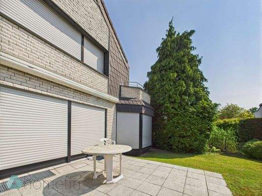 Rückansicht Terrasse