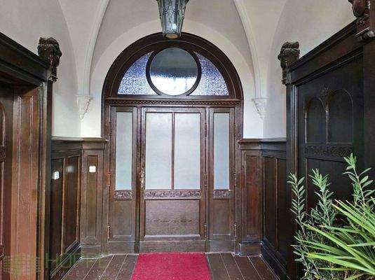 Eingang zur Büroeinheit