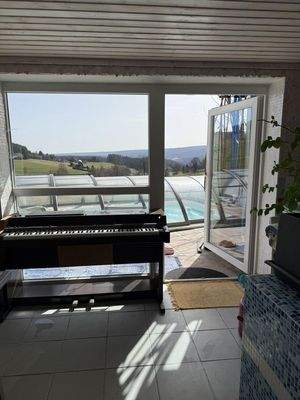 UG Blick von Wellness nach Süd