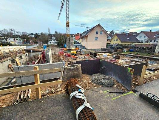 Rohbauarbeiten Kellergeschoss