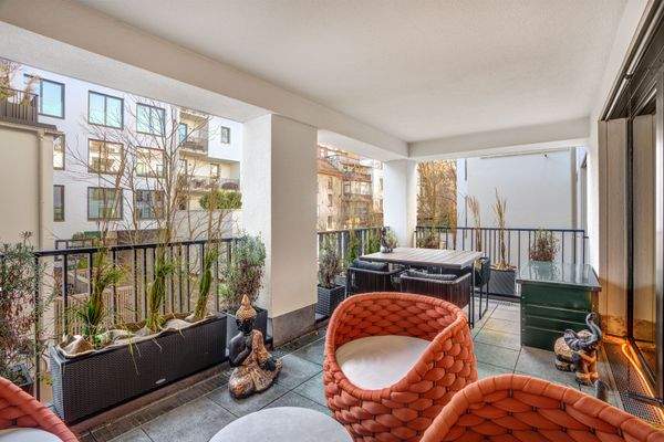 Überdachte Süd-/West-Loggia