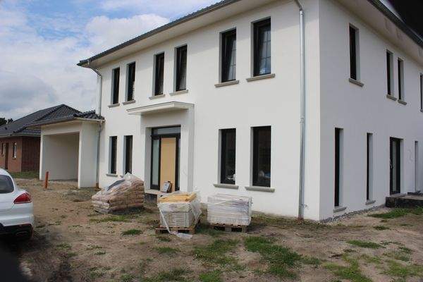 Stadtvilla im Rohbau