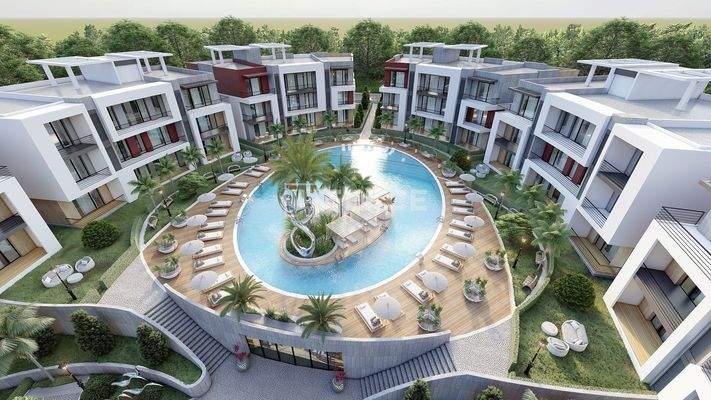 Apartments with Sea and Mountain Views in Girne