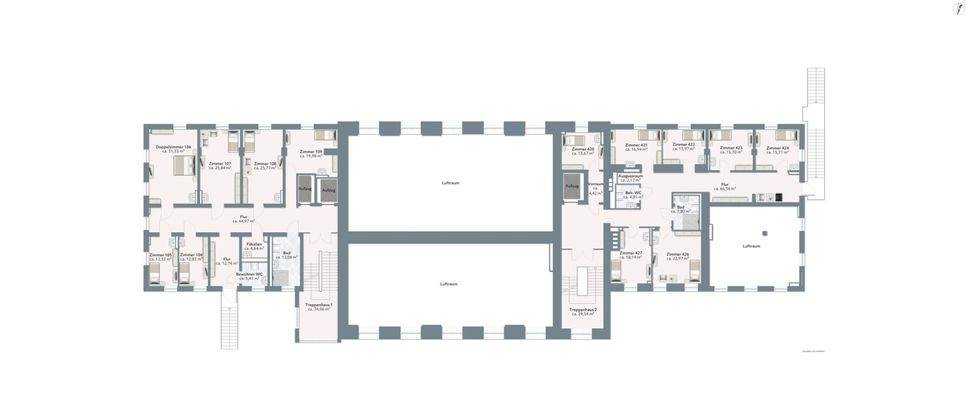 Haupthaus Zwischengeschoss