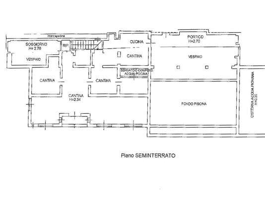 Grundriss Dependance UG