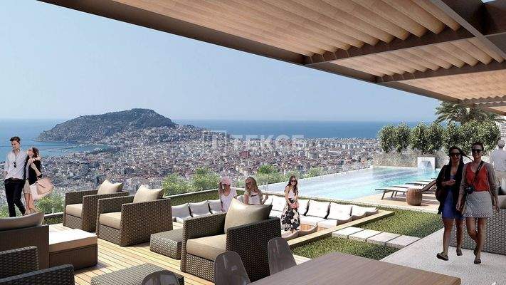 Stylish Apartments in Villa Concept in an Prime Location in Alanya