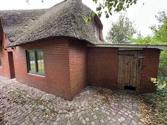 Seitliche Ansicht/Lagerraum