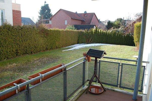 ETW: Blick vom Balkon rechte Seite