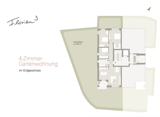 4-Zimmer-Gartenwohnung