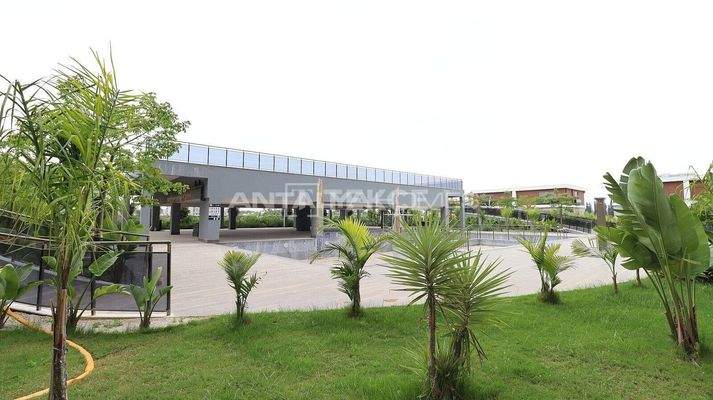 Apartments with Large Gardens and Terraces in Antalya Aksu