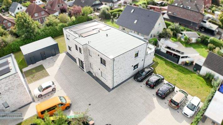 Modernes Mehrfamilienhaus