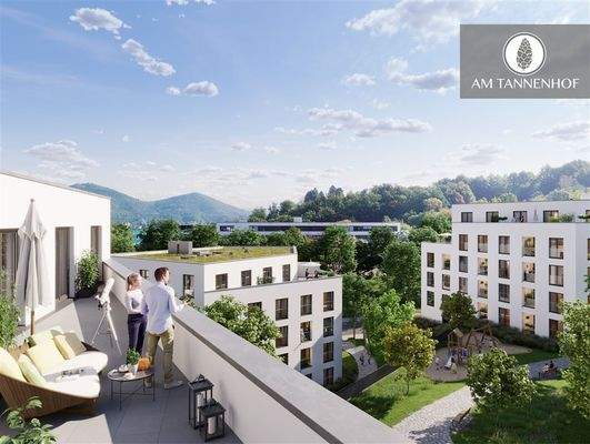 EPPLE_TANNENHOF_KristallHaus_Blick übers Quartier