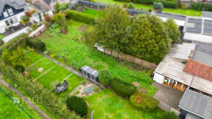 Außen Garten Draufsicht