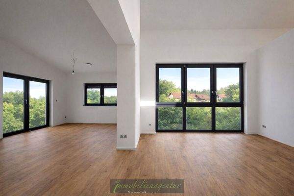 Wohnlounge - Essbereich - KI generiertes Foto