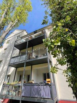 Hinteransicht Balkone