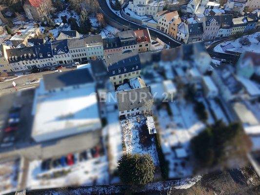 Draufsicht auf das Grundstück