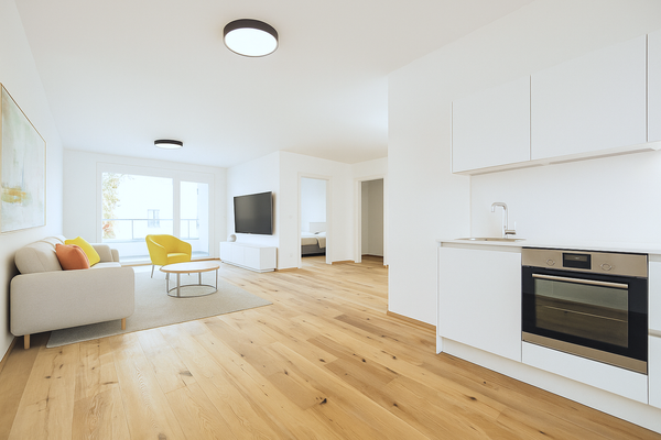 Top 3 Wohnküche mit Zugang Loggia