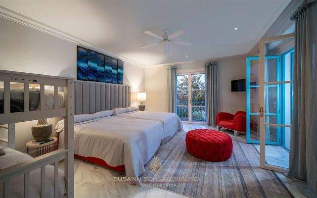 Schlafzimmer mit Kinderbetten