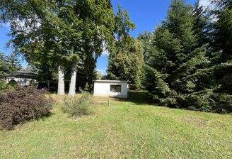 Blick auf das Grundstück