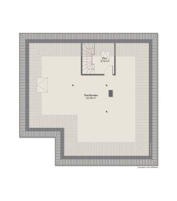 Grundriss Dachgeschoss 