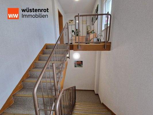 Hausflur zu den Wohnungen