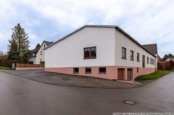 Zufahrt Doppelgarage