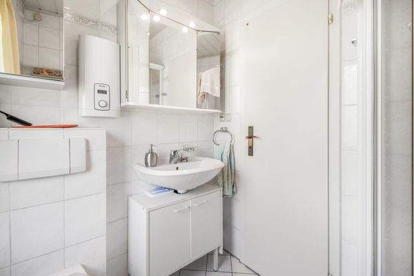 Badezimmer im Obergeschoss