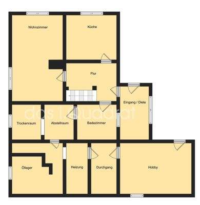 Grundriss Erdgeschoss