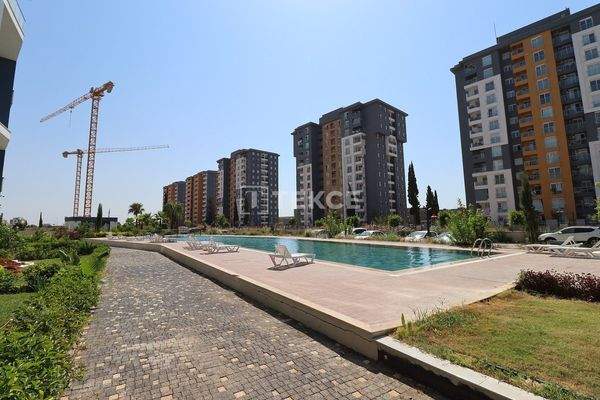 2-Bedroom Apartments in a Project with Pool and Sauna in Kepez