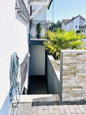 Zugang zur Einliegerwohnung 