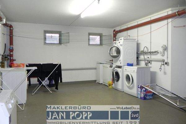 Waschmaschinen-Trockenraum