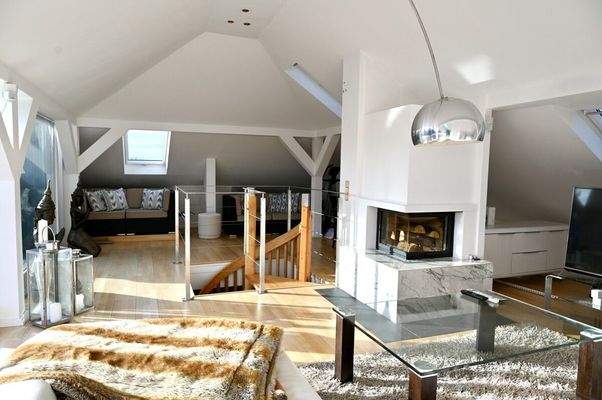 Penthouse-Wohnzimmer