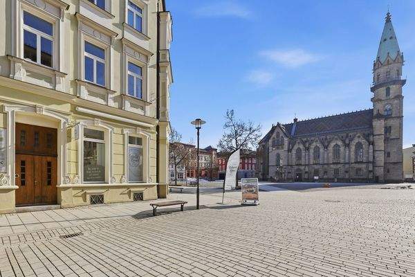 Seitenansicht mit Umgebung