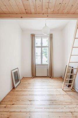 Schlafzimmer mit Hochbett