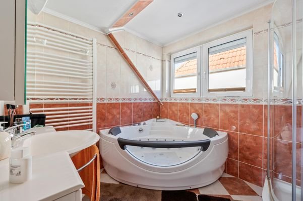 Teilansicht Badezimmer