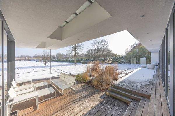 Überdachte Terrasse