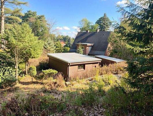 Ansicht auf das Hobbyhaus