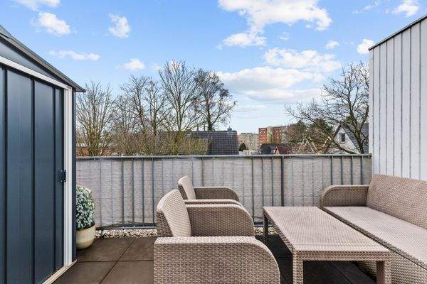 .... mit Ausgang auf die tolle Dachterrasse