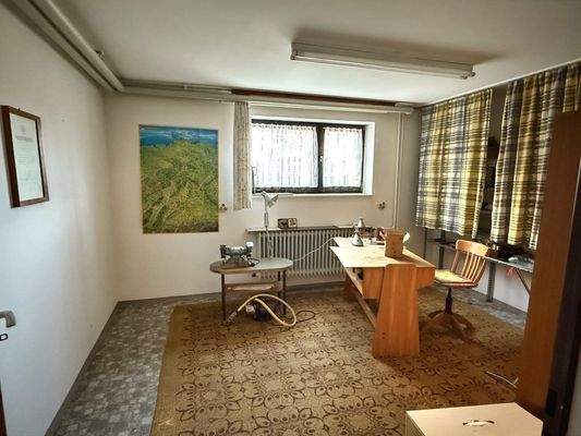 Beheizbarer Hobbyraum im Untergeschoss