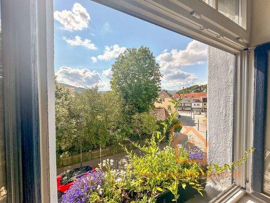 Blick aus Bürofenster