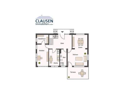 skizzierter Grundriss EG