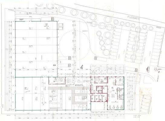 Grundriss Erdgeschoss Halle_Büro
